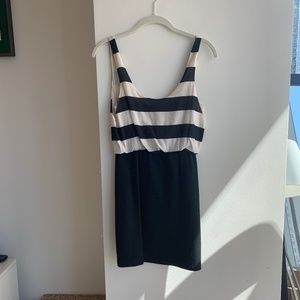 B&W mini dress (Alice + Olivia, size 4)